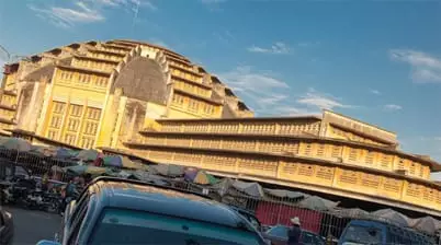 Central Market - Psar Thmey in Phnom Penh