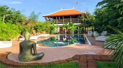 Guesthouses en resorts in Kep Cambodja