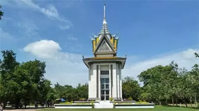 Killing Fields van Choeung Ek in Phnom Penh