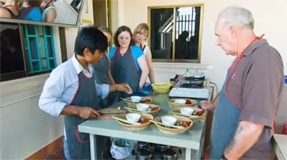 Khmer Cooking Class kookcursus bij Banana Kitchen in Phnom Penh