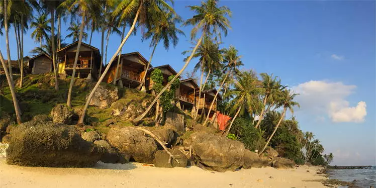 Het eiland Pulau Weh bij Sumatra