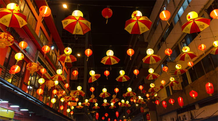 Chinatown in Kuala Lumpur Maleisië
