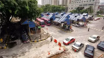 Pekeliling Bus Terminal busstation Kuala Lumpur