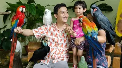 KL Bird Park in Kuala Lumpur