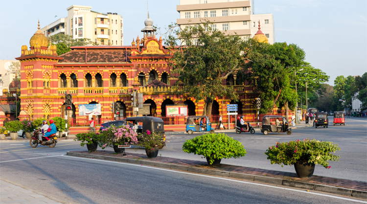 Victoria memorial Colombo Sri Lanka