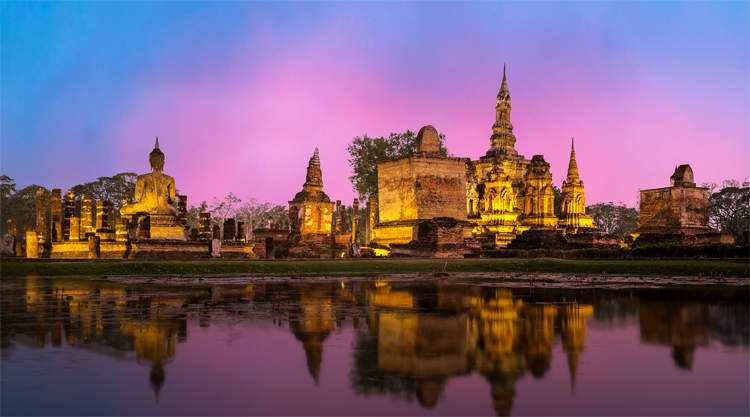 Ayutthaya Phra Nakhon Si tempel