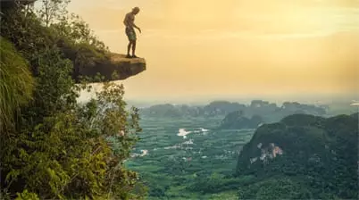 Hiken in Khao Ngon Nak bij Krabi backpacken Thailand