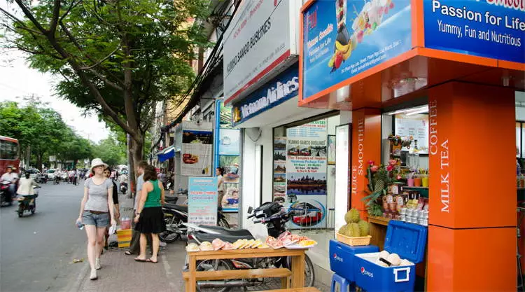 Pham Ngu Lao in Ho Chi Minh City